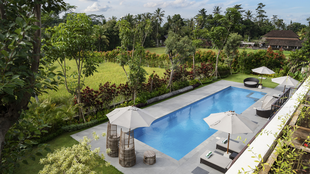 Pala Ubud - Villa Sanghyang - Spacious and breezy pool area